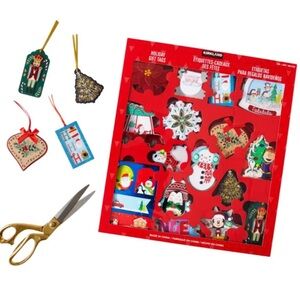 Kirkland Signature 100 CT Deluxe Holiday Gift Tags New